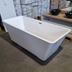 Vrijstaand ligbad, Glans wit