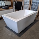 Vrijstaand ligbad, Glans wit  – RAL 9016