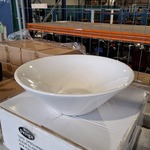 Ca. 20x waskom, Best Design, TAPS, Hoogglans wit