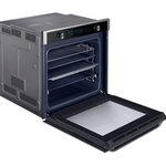Dual Cook oven, Samsung, NV75J5540RS, Zwart