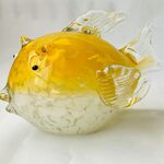 Japanse blowfish glaskunst Murano model