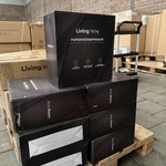 7x Papierversnipperaar, Living Nine, Zwart