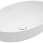 Opzet wastafel Artis zonder overloop, Villeroy & Boch, 419861, Wit