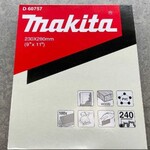 Ca. 1000x Schuurvel A240, Makita, D-60757