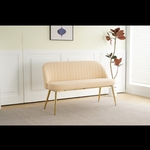 Eetkamerbankje 130 cm, Light pink, 2025