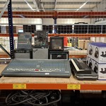 Partij gitaarversterkers en mengpanelen, Yamaha, Fender, Roland, Cube,