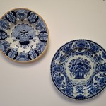 2x Wandbord ‘Delfts blauw’