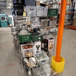 Partij horeca benodigdheden in stelling