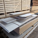 23x Multiplex met verflaag met Neolife buitenbekleding Neolife, wit/br