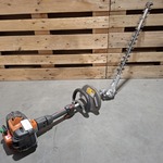 Benzine combimoter, Husqvarna, met heggenschaar opzetstuk