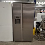 Amerikaanse koelkast, ATAG A++, Grijs / Chroom