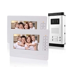 KDL 7 inch bedraad video deurbel Deurtelefoonsysteem video-intercom