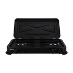 Mestic Kooktoestel camping MGC200 Zwart metaal 2pits