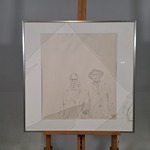 Afbeelding in lijst, R. Meerdink