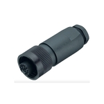 Binder RD24 Female Cable Connector, 6+PE Contacts, IP67
