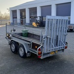 aanhanger, Geho, GH7400 met oprij klep, 2003
