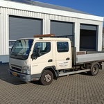 Bedrijfsauto, Mitsubishi, Canter Fuso 3C13 dubbele cabine kipper 3-zij