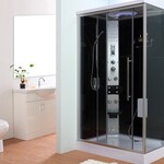 Stoomcabine Vonato, RectaTherm Elite, zilver