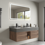 Badkamermeubel Vonato, Liora 120, hout decor