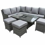 Loungeset Vonato, Ferona, bruin