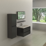 Badkamermeubel Vonato, Eco 80, antraciet