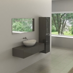 Badkamermeubel Vonato, Modular 140, hoogglans antraciet