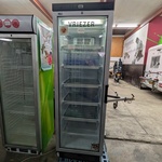 Glasdeurvrieskast  Esta, UFFS370G-Left Hinged