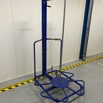 Foliedispenser, Blauw