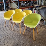 6x eetkamer stoel, HAY