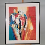 Zeefdruk in lijst, Peter Meijer