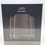 Router systeem, Netgear, Orbi Black – Quad Band WiFi 6E Mesh System