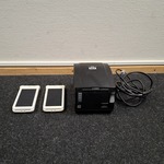 2x Mobiele betaalterminal met bonprinter, PAX En Citizen