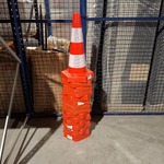 Ca. 15x Verkeerspion, Oranje