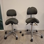 2x Tabouret met rugleuning Naggura