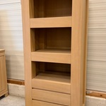 Boekenkast, whitewash, 180x70x40 cm