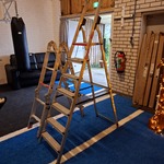 Werktrap met vouwladder Altrex