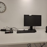 ThinkCentre met monitor Lenovo, M720q, core i5 9th Gen