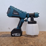 Accu spuitpistool, Blauw