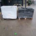 2x Pallet stenen, Wallblock SPLIT, Antraciet