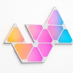 Calex Smart Triangle Light Panels, 9 stuks, 16 miljoen kleuren & Licht