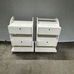 2x Trolley Reeve, wit