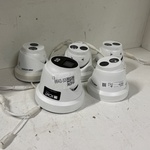 5x Beveiligingscamera Hikvision, wit