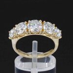 Gouden ring met 2.90 carat briljanten