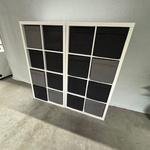 2x Vakkenkast Ikea, wit