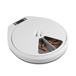 Duvo+ Automatische Voerbak  5 maaltijden per dag  Voor droog en natvoe