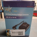 100 Watt Desktop Voltage Converter, HQ, P.SUP.34-HQ
