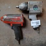 2x Pneumatische slagmoeraanzetter, O.a. Snap-on