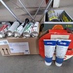 Assortiment o.a. cleaner, smeermiddelen