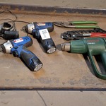 Diverse werkplaats gereedschap, O.a. Bosch, HBM