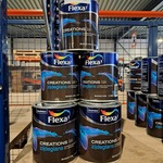 15 liter Zijdeglanslak, Flexa, RAL 9016